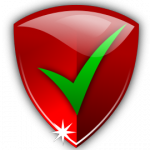 Red shield checkmark