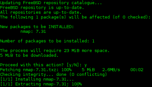 How to install nmap on FreeBSD 11 – VNKB.com